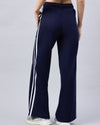 FEMEA Side Stripe Wide Leg Track Pants