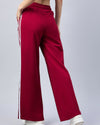 FEMEA Side Stripe Wide Leg Track Pants