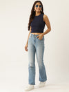 FEMEA Solid Cotton Crop Top