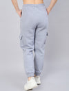 FEMEA Women Cotton Fleece Cargo Joggers