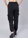 FEMEA Women Cotton Fleece Cargo Joggers