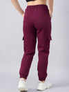 FEMEA Women Cotton Fleece Cargo Joggers