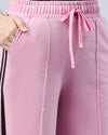 FEMEA Side Stripe Wide Leg Track Pants