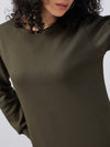 FEMEA Women Solid Pullover Sweatshirt