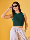 FEMEA Solid Cotton Crop Top