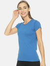 FEMEA Women Solid Round Neck T-shirt