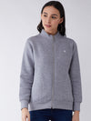 FEMEA Women Fleece Solid Sweatshirt