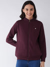 FEMEA Women Fleece Solid Sweatshirt