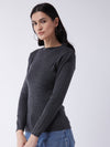 RVK Women Solid Acrylic Pullover Sweater