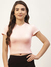 FEMEA Women Solid Crop Top