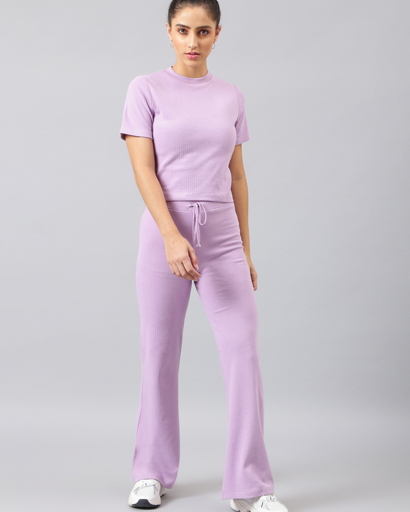 "Elevate your style with our trendy women's co-ord set. Fashionable, comfortable, and effortlessly chic. Available in a variety of colors find it Shop now!"